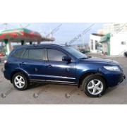 Дефлекторы боковых окон Hyundai Santa Fe II Рестайлинг (2010-2012)